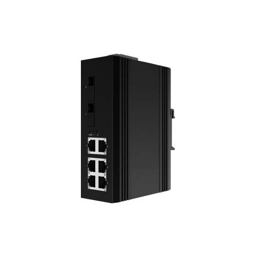 RyaCom45-2FX6TX非网管百兆2光6电POE工业交换机