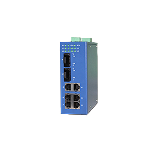 Rya Com5008S系列百兆网管型导轨式工业级以太网交